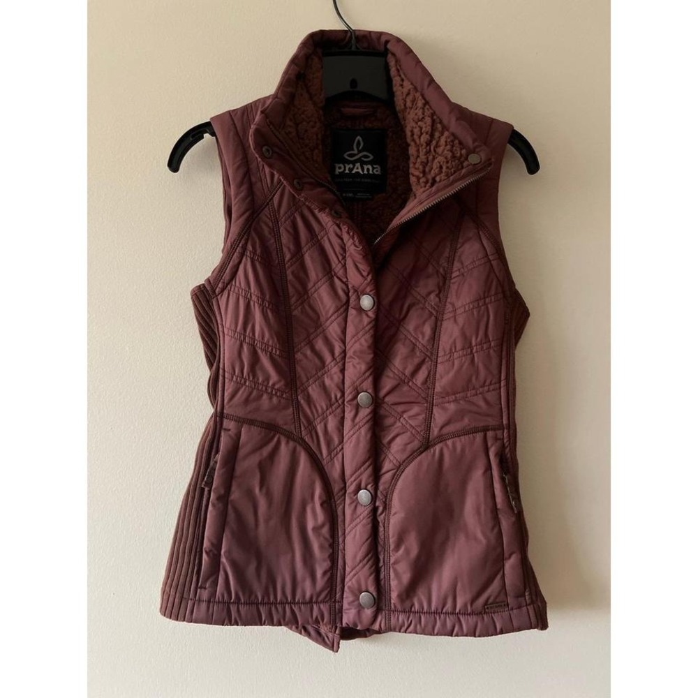 Prana Diva Vest XS Reddish Brown